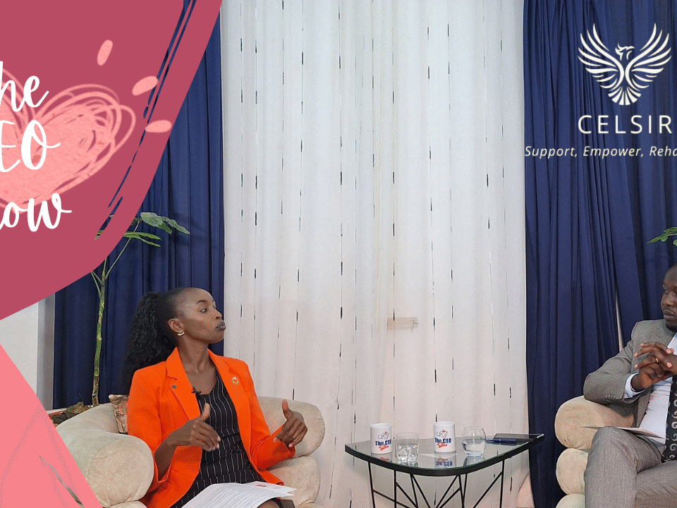 CELSIRs Founder & Executive Director and Dan Dan at The CEO Show