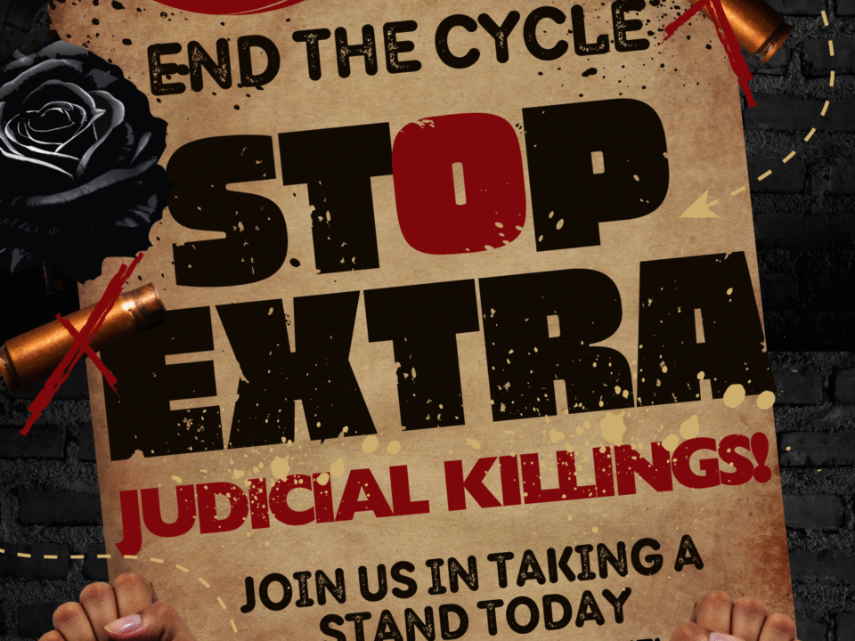 Killing without trial is murder.